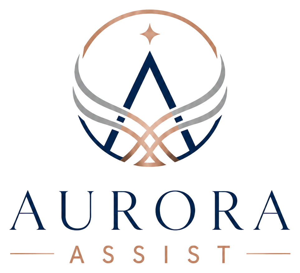Aurora Assist stacked logo